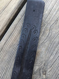 Black Engraved Incense Burner